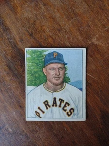 1950 Bowman #124 Clyde McCullough Pittsburgh Pirates No Creases Read Mk.. - Picture 1 of 2