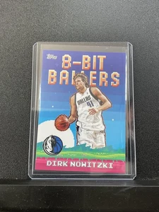 2025-26 Topps Dirk Nowitzki #8B-22 8-Bit Ballers Dallas Mavericks - Picture 1 of 2