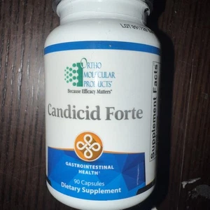 Ortho Molecular Products Candicid Forte Capsules 90ct Exp 1/26 - Picture 1 of 4