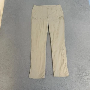 Columbia PFG Pants Womens Size 8 30L Beige - Picture 1 of 9