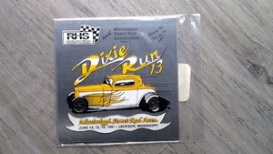 Daytona Trophy Dixie Run 13 Metal Plaque Mississippi Street Rod 1991 - Picture 1 of 2
