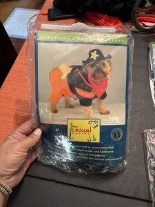 Happy Tails Cowboy Hunde Kostüm von Casual Canine Neu Halloween XS Extra Small NEU - Bild 1 von 2