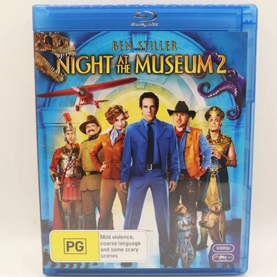 Night at the Museum 2: Battle of the Smithsonian (Blu-ray, 2009) Ben Stiller Fam - Image 1 of 3
