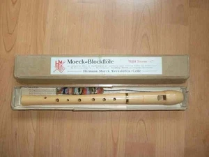 SCHUL-BLOCKFLÖTE - Sopran-C - Hermann Moeck Celle - in Ovp - Bild 1 von 1