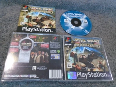 Star Wars Jedi Power Battles PS1 (COMPLETE INC MANUAL) Sony Playstation - Image 1 of 2