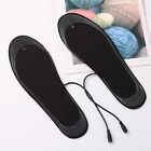 1 Pair Heated Shoe Insoles Rechargeable Warm-keeping Winter Usb Heated Foot