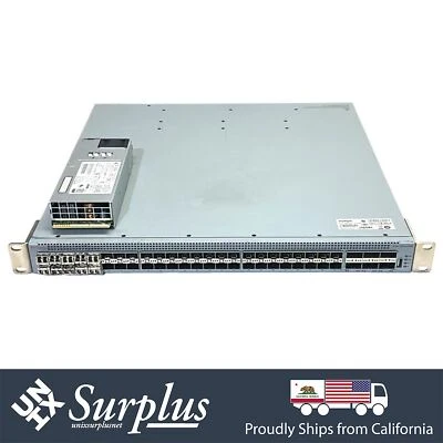 48 Port 10GB SFP+ Avaya VSP Ethernet Switch 1x PSU | 6x QSFP+ 40GbE + 10x Optics - Image 1 of 4