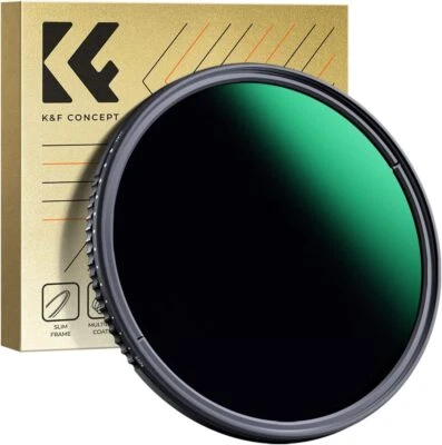 K&F Concept Variable ND3-ND1000 ND Filter 37/43/46/49/52/55/58/62/67/72/77/82mm - Bild 1 von 4