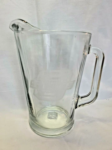 Glass Water BEER PITCHER Oklahoma State University OSU Cowboys Bar Decor NCAA Cover