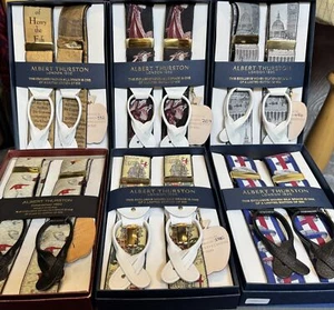 Albert Thurston LIMITED EDITION Woven Silk Braces/Suspenders.. Limited to 500... - Picture 1 of 21