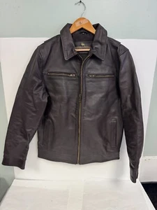 Buffalo Jackson LEGACY LEDERJACKE Braun M Medium 100% Ziegenleder PROTO? - Bild 1 von 12