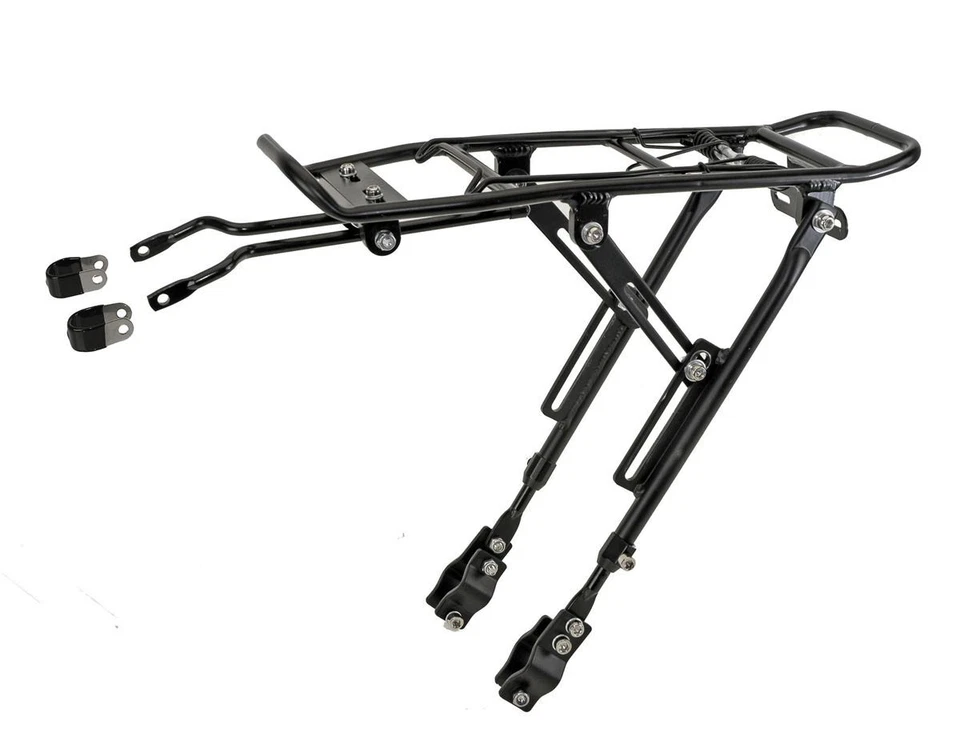 Gepäckträger Alu Universal 20" - 29" Fahrrad verstellbar Federklappe One-4-All - Bild 1 von 1