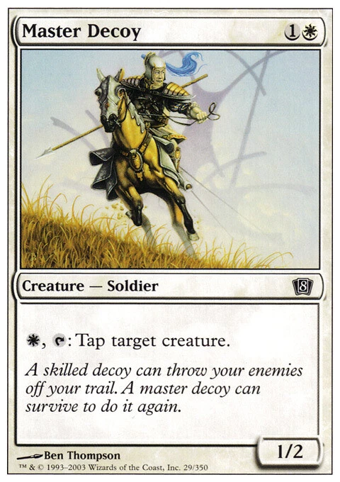 Master Decoy Light Play, English Magic the Gathering MTG 8th Edition - Image 1 of 1