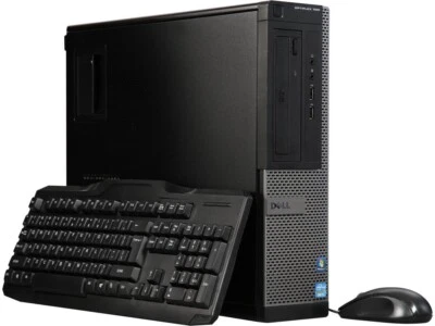 Dell OptiPlex 390 DT PC Intel i3-2120 3.30GHz 4GB 250GB Win10 Computer Desktop - Image 1 of 4