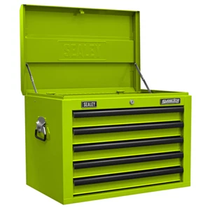 Superline PRO® Topchest 5 Drawer - Green/Black - Picture 1 of 1