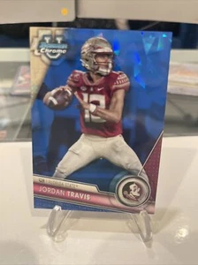 Jordan Travis 2023 Bowman U Chrome Sapphire Florida State 🔥🏈🔥 - Picture 1 of 4