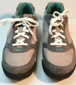 LL Bean Sneakers Shoes Women's Sz 10M Grey Low Top Lace Up - Picture 1 of 8