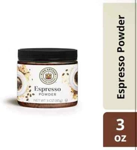 King Arthur, Espressopulver, zertifiziert koscher, wiederverwendbares Kunststoffglas, 3 Unzen - Bild 1 von 6