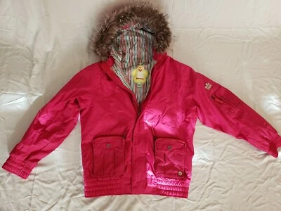 Burton Girls’ Bomner Ski Snowboarding Snow Jacket Removable Faux Fur Size XL - Image 1 of 4