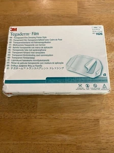 NEW 3M Tegaderm Transparent Film Dressing Frame Style 1626 4 in x 4-3/4" 50 PCS - Picture 1 of 2