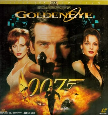 GoldenEye 007  - Laserdisc Letterbox - Pierce Brosnan James Bond - 1995 — 第 1/2 张图片