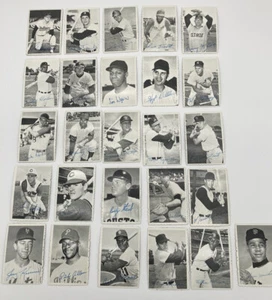 1969 Topps Deckle Edge Near set de 26 cartas con estrellas: rosa, Yastrzemski nr mont - Imagen 1 de 7