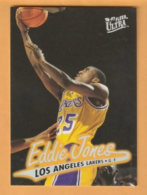 Eddie Jones Los Angeles Lakers 1996-97 Ultra #54 Temple Owls 13L - Image 1 of 2