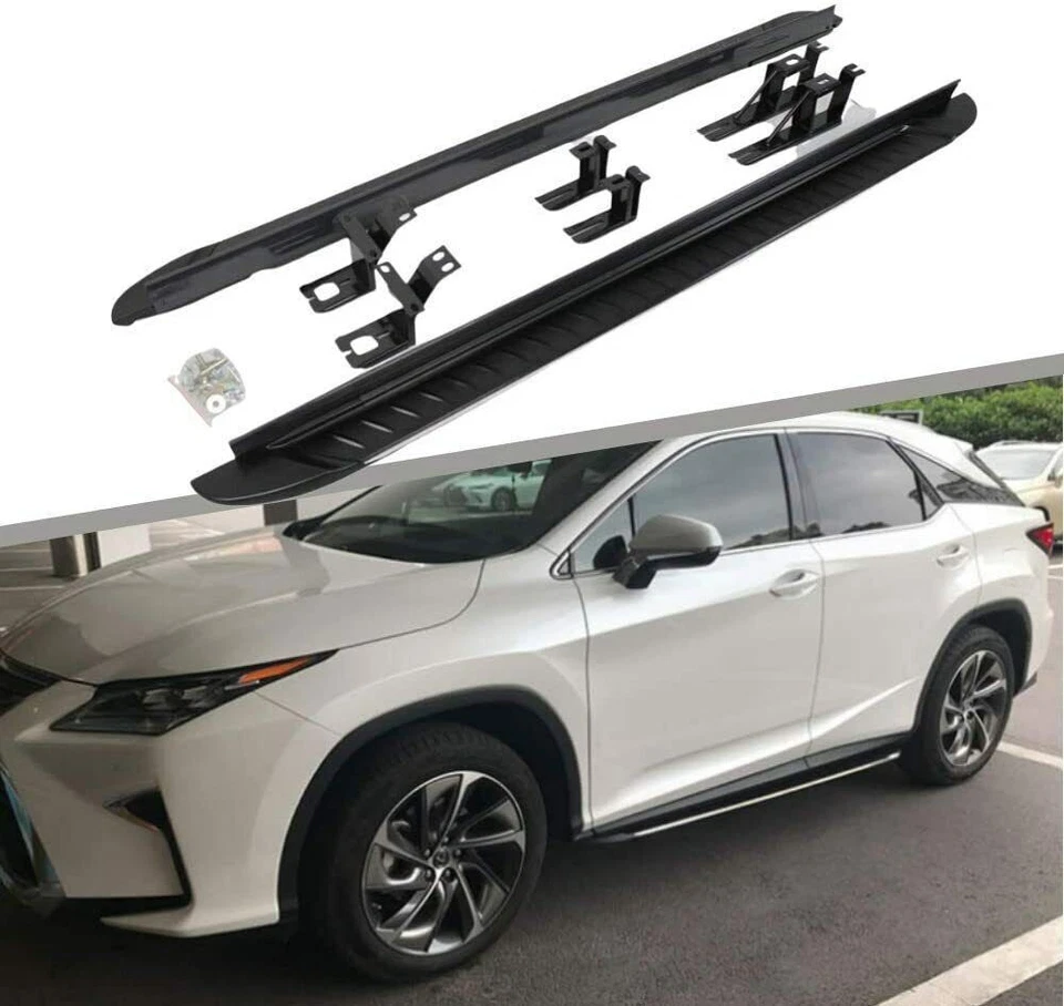 2Pcs Running Board Side Step Nerf Bar Fits for Lexus RX RX350L RX450hL 2017-2021 Foto 1 de 4