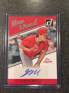 2017 Donruss New Breed Autogramm Greg Mahle - Bild 1 von 2