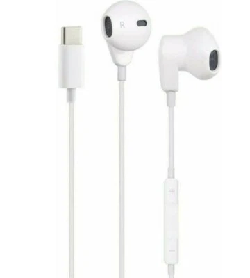 USB-C Type C Headphones Earphones with Mic For Samsung Galaxy S21 S22 +/Ultra - Image 1 of 3