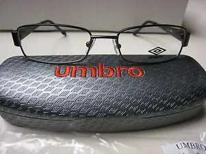 MARCO GAFAS UMBRO U917 GUNMETAL 52-17-135 DEMOSTRACIÓN CON ESTUCHE NEGRO GENÉRICO - Imagen 1 de 4