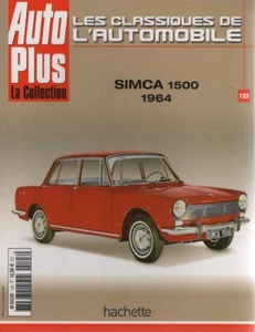 LES CLASSIQUES DE L'AUTOMOBILE 123 SIMCA 1500 1964 SIMCA 1200 S - Bild 1 von 1