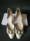Beautiful leather shoes VIC MATIE Woman, beige, size 40  Corresponds to size 41