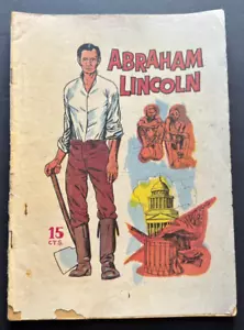 Libro de historietas cubano 1962 Abraham Lincoln Cuba biografía gráfica Historias - Imagen 1 de 21
