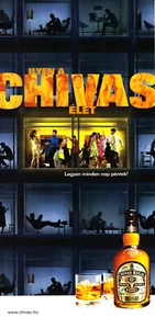 CHIVAS REGAL WHISKY AD #62 VERY RARE OUT OF PRINT FOREIGN HALF PAGE - Picture 1 of 2