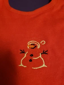 Personalisiertes handgefertigtes Baby Lätzchen Schneemann  - Bild 1 von 1