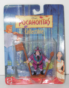 POCAHONTAS John Ratcliffe Toy Figure Mattel Walt DISNEY 66505 New on Sealed Card
