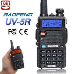 Radio Walkie Talkie Baofeng UV-5R VHF UHF Doble Banda FM Ham 5W Portátil Bidireccional - Imagen 1 de 11