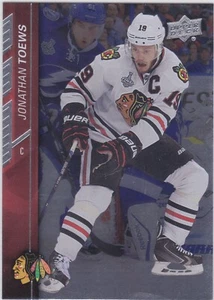 15/16 UD...JONATHAN TOEWS...SILVER FOIL PARALLEL...CARD # 44...BLACKHAWKS - Bild 1 von 1