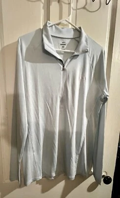 Under Armour Cuarto Cremallera XL Gris Manga Larga Ligero Calce Suelto Foto 1 de 4