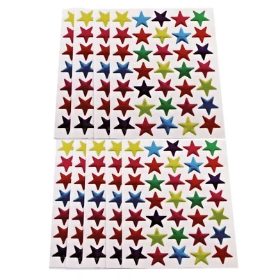 350 Adesivi Adesivi Colorati Ricompensa Merito Stelle Autoadesivi Assortiti