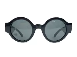 Polo Ralph Lauren Sunglasses PH4190U 5001/87 Black Round Frames with Gray Lenses - Picture 1 of 13