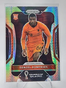 2022 PANINI PRIZM, WORLD CUP, HYPER, #154 DENZEL DUMFRIES, NETHERLANDS, RC - Picture 1 of 2