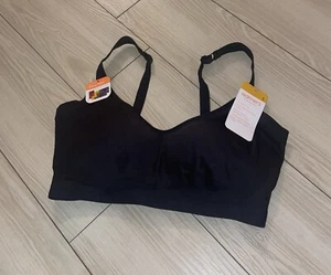 Warners RM3911W Blissful Benefits Underarm Smoothing Bra WF Womens L Large Black - Picture 1 of 6