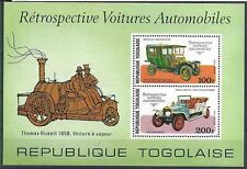 Togo #C311a MNH S/S Steam Car/Rolls-Royce/Renault
