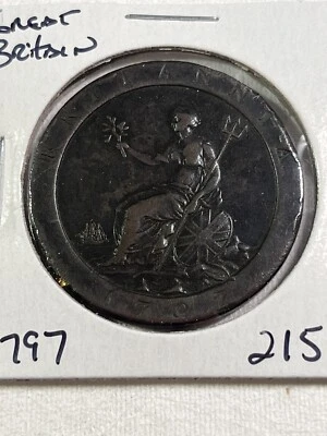 1797 Great Britain 1 Large Penny - Image 1 of 4