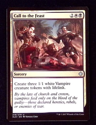 Call to the Feast Magic the Gathering Sorcery Uncommon Ixalan  - Image 1 of 2
