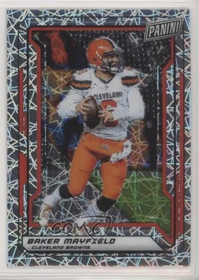 2019 Panini National Convention VIP Lazer Prizm Baker Mayfield #6 - Image 1 of 2