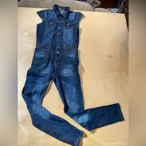 Roma Studio Jean Jumpsuit size Large (AJ) - Picture 1 of 14