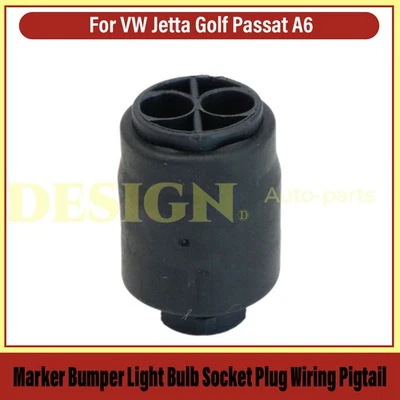 For 96-05 Audi A4 98-11 Audi A6 Side Marker Bumper Light Bulb Socket Plug - Image 1 of 4
